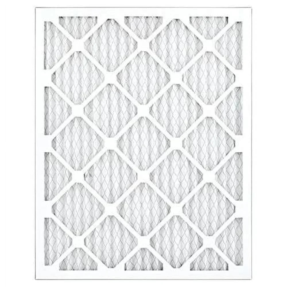 20X25x1 Air Filter  11 Pleated  Furnace  Air Conditioning  20X25x1, Allergy 12-Pack, Made In The