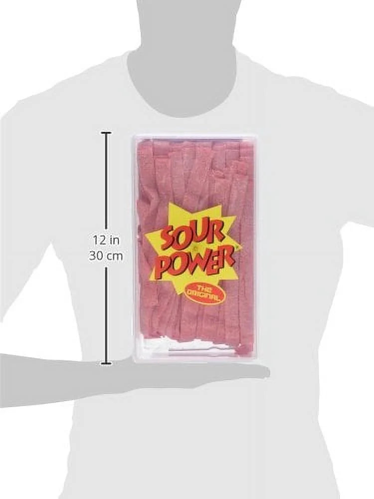Strawberry Sour Power() Straws Bulk : 200 Count