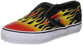 Vans Toddler Shoes Classic Slip On Hot Flames Sneakers 5.5 Black