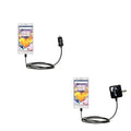 Gomadic Car and Wall Charger Essential Kit suitable for the OnePlus 3T - Includes both  Wall and  Car Charging Options with TipExchange