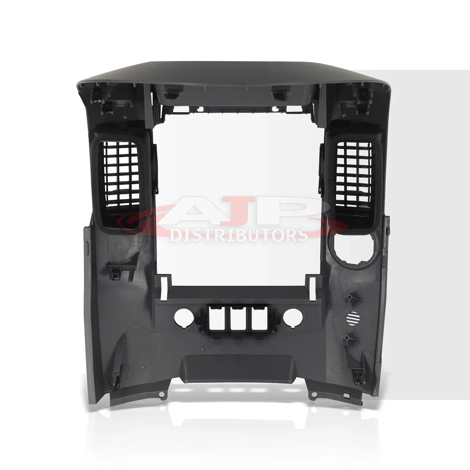 For 2004-2006 Nissan Titan Armada Center Console Instrument Panel Lid Dashboard Radio  Control Bezel Finisher Clips w/o Speaker (Gray) -     05