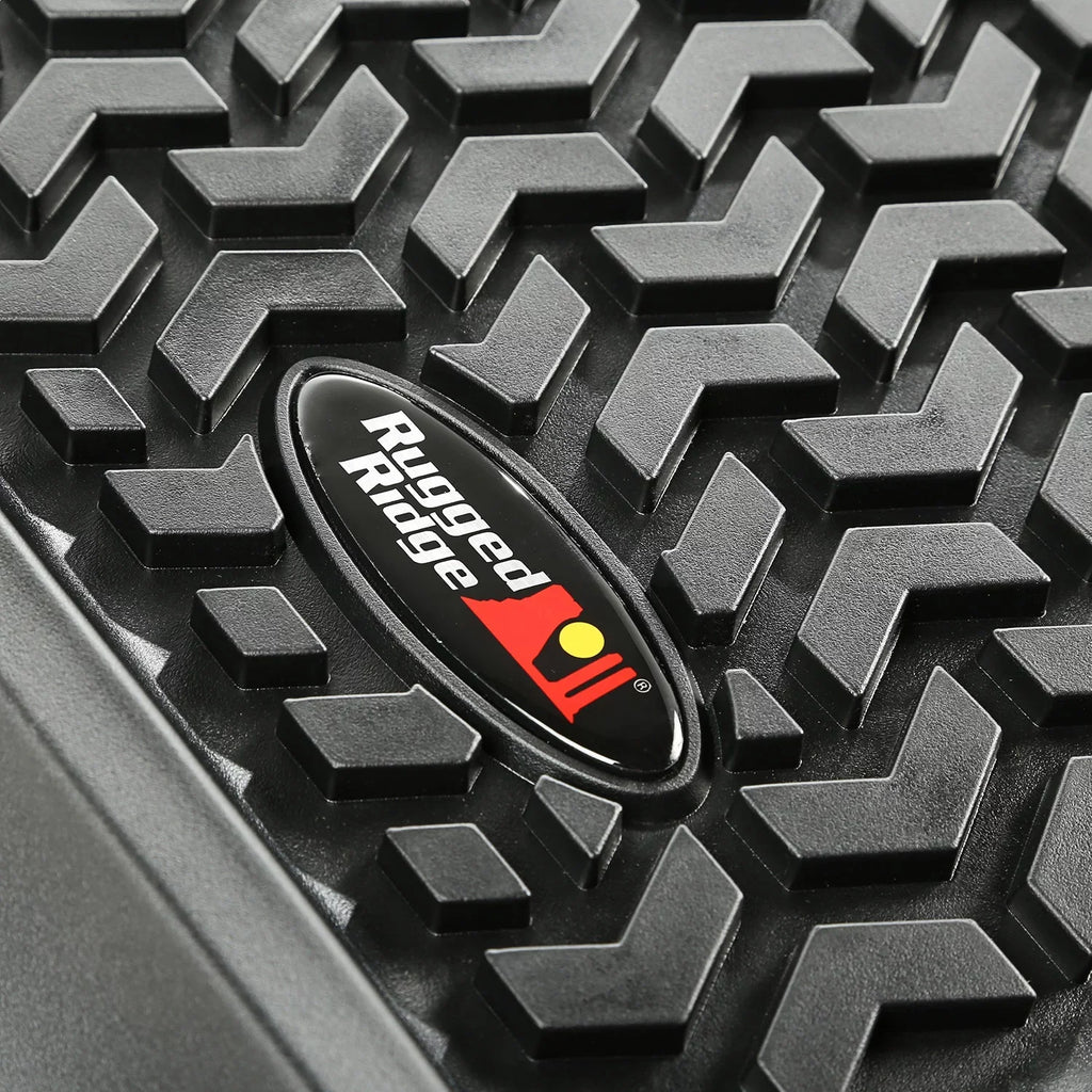 Rugged Ridge by RealTruck | Floor Liner, Front | 12920.11 | Compatible with 1997-2006 Jeep Wrangler /
