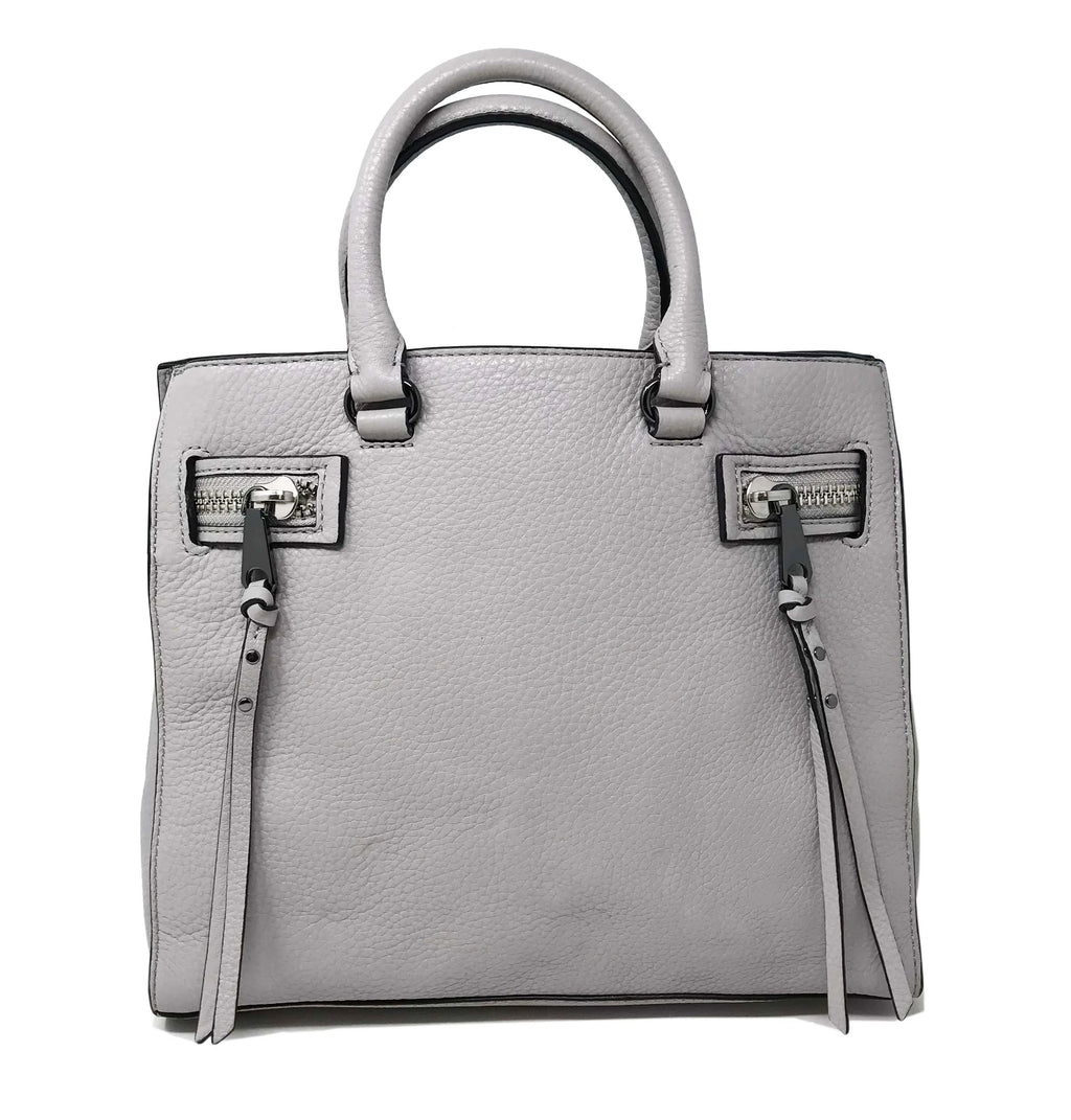 Rebecca Minkoff  Medium Gray Leather Ladies Satchel Purse