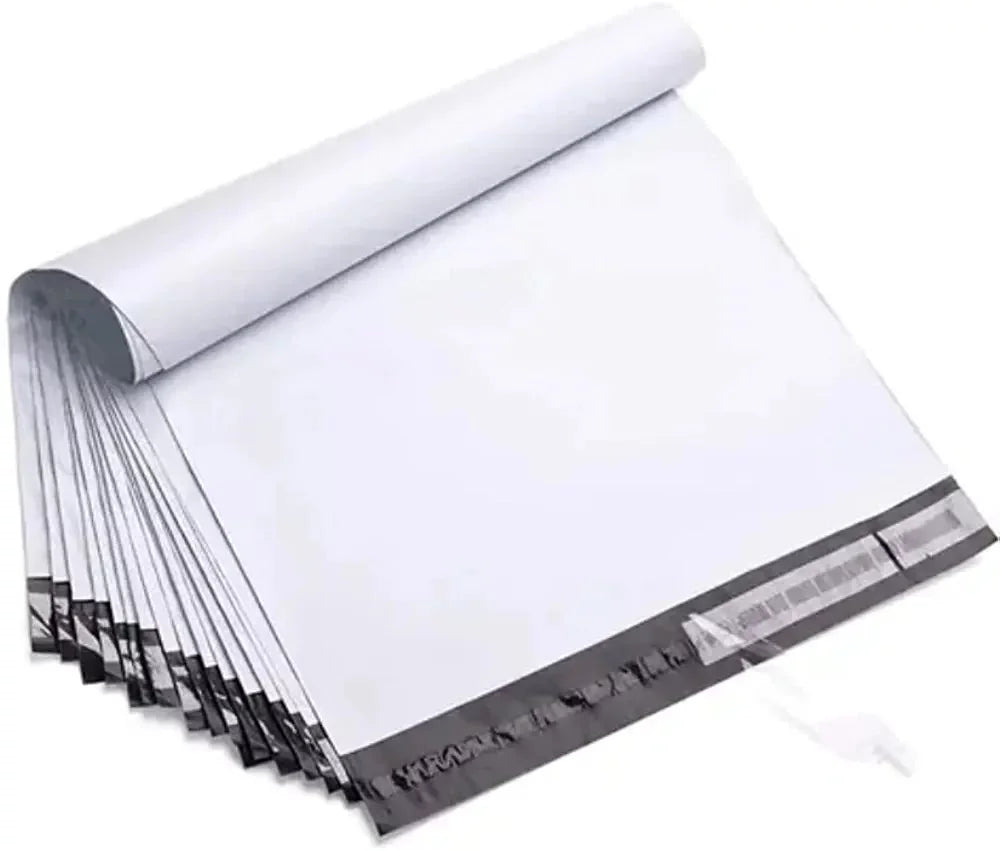 Poly Mailers 19x24 White 50 Pack Extra Large Shipping Bags Strong Thick Mailing Envelopes self Seal Adhesive water proof