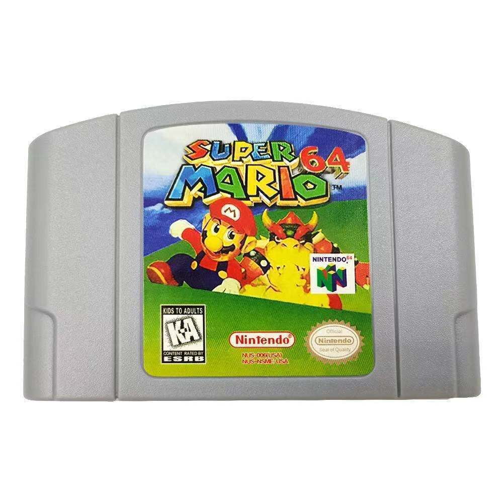 Mario Kart 64 Smash Bros Party 1 2 3 GoldenEye 007 Video Game For Nintendo