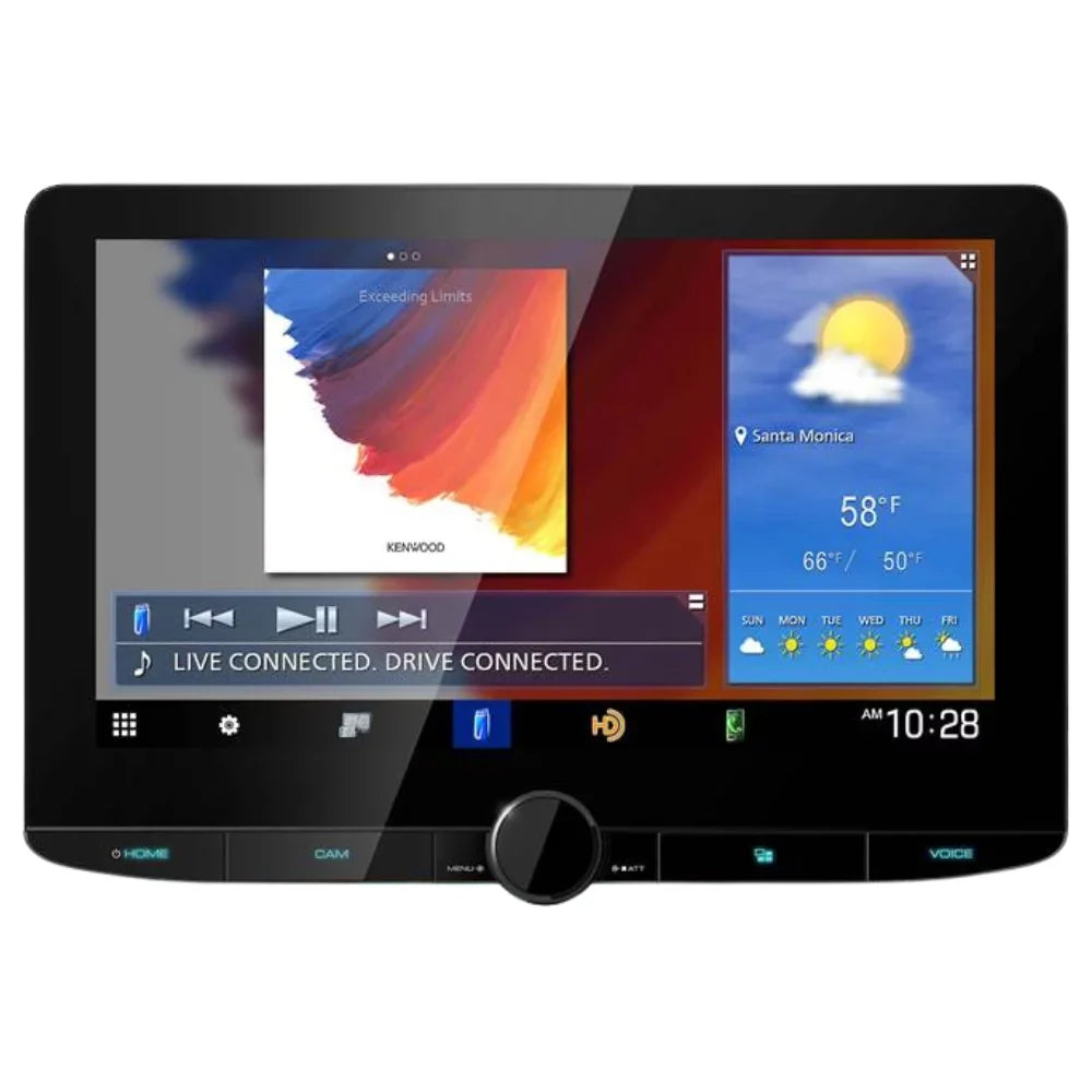 New Kenwood  10.1" Multimedia Receiver and - Full  Dashboard Camera