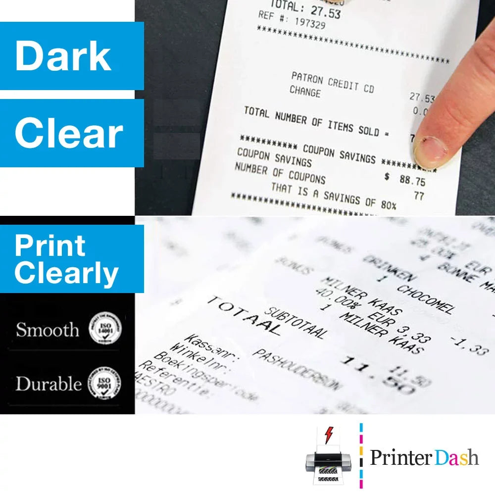 PrinterDash Compatible Replacement for Star-Micronics -200 Series/-235/-242/-292/-512/-200 Series/-212/-242/-500/-2000 Black ... Printer Ribbons (6/) (-002B)