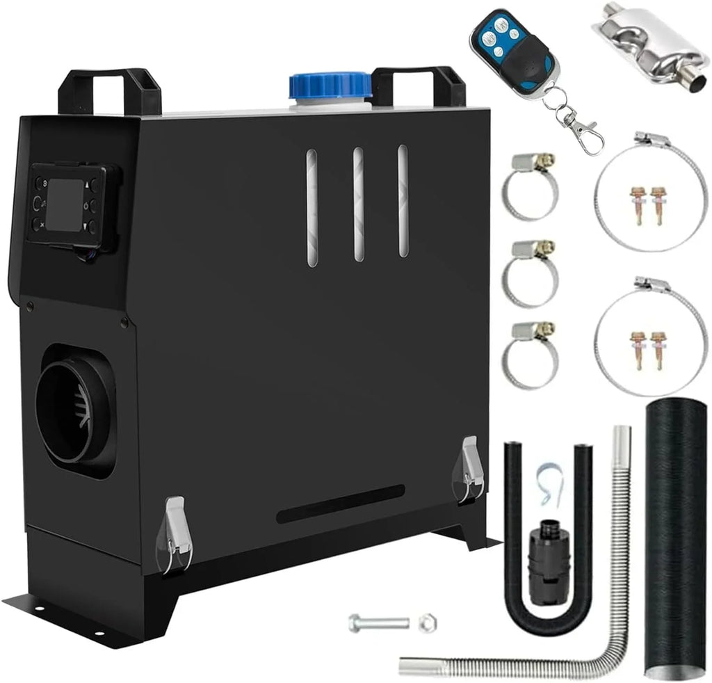 5-8KW Diesel Air Heater All in One Control and  Display, Fast Heating, for  Truck, Boat, Bus, Car Trailer, Motorhomes, Caravans