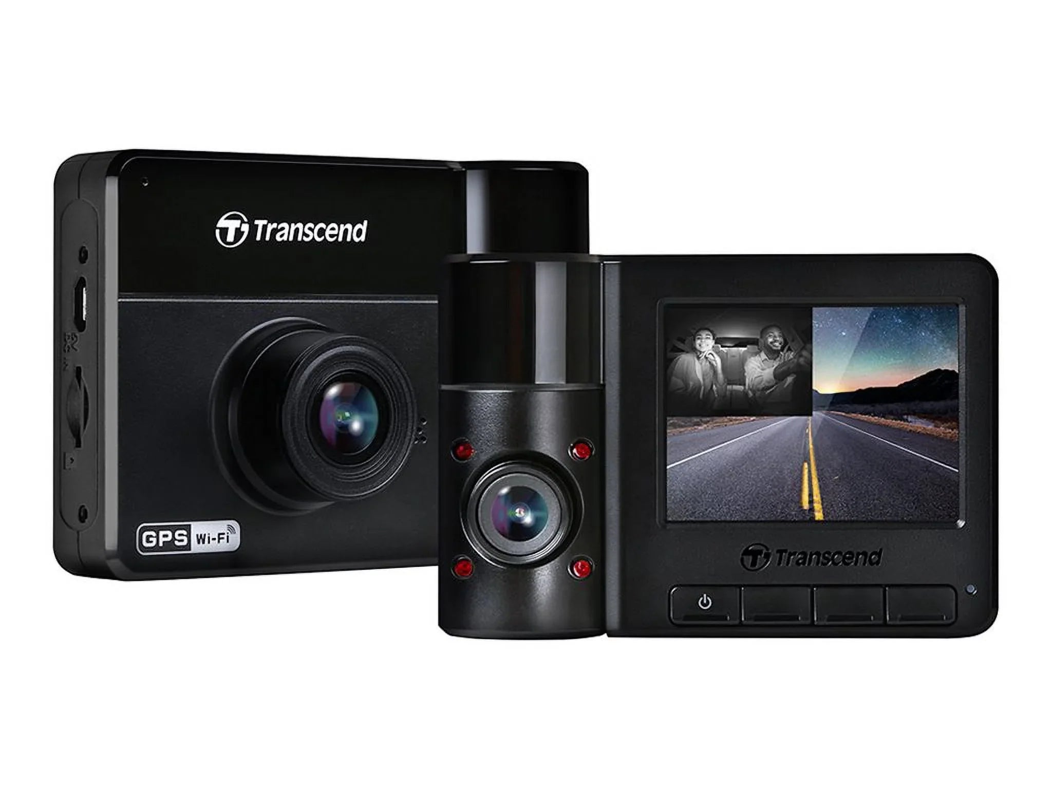 Transcend DrivePro 550B - Dashboard camera - 1080p / 60 fps - Wi-Fi -  /