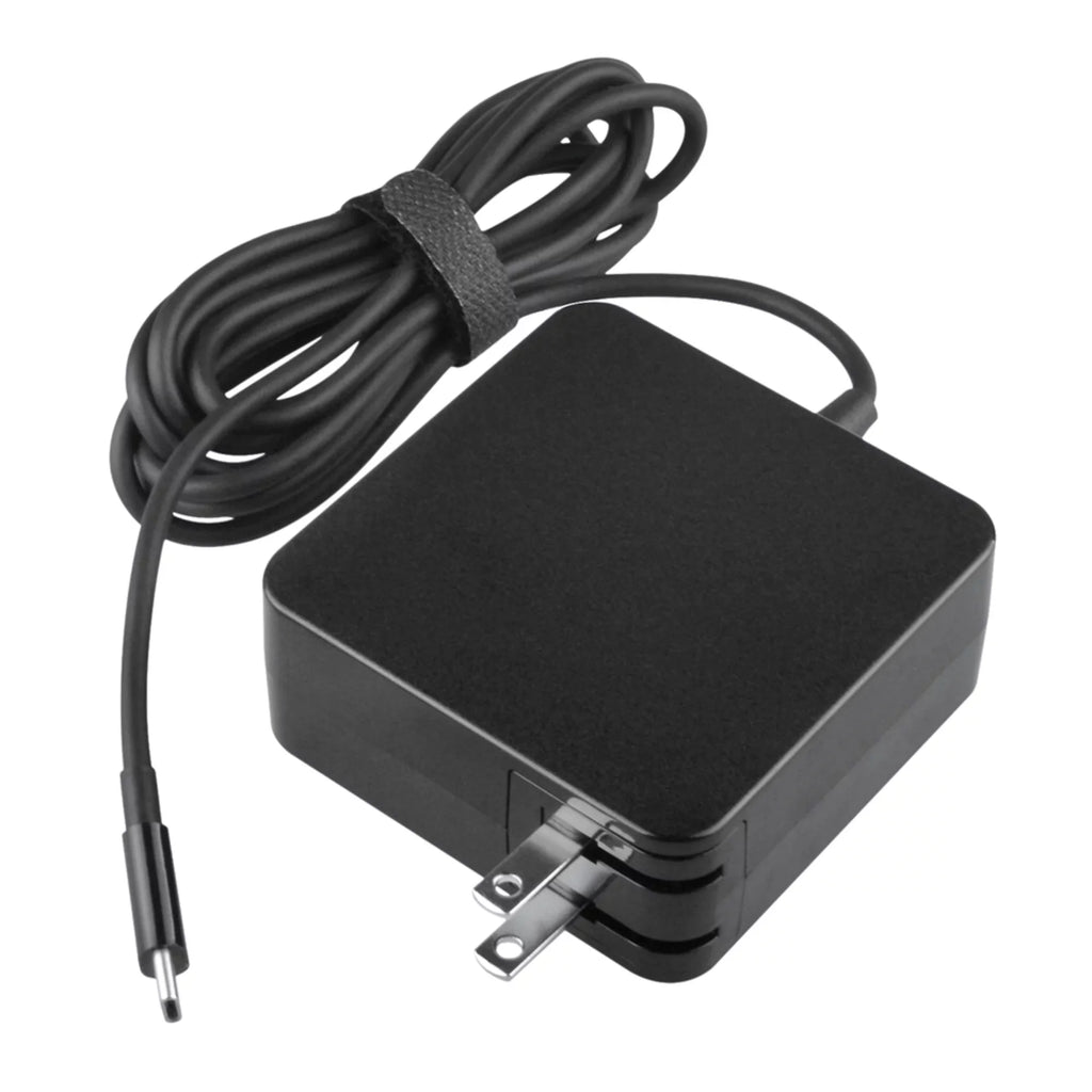 65W  Type-  Adapter Charger For Dell  13 7390  2-in-1 Laptop