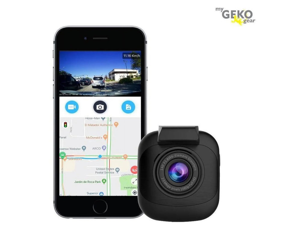 Papago  Orbit 530 1296p Dash Cam with Night Vision and 16GB Micro  Card