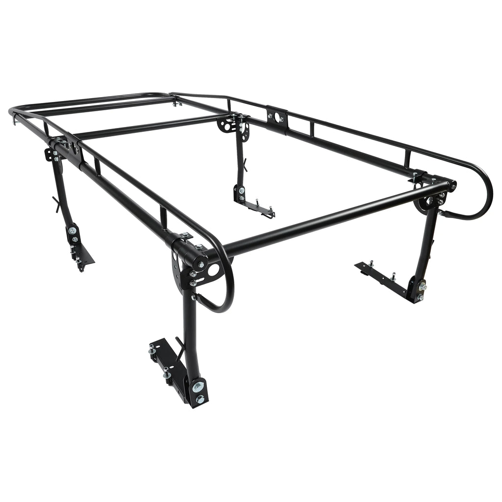 60" Over-Cab Truck Rack 1000 Lbs Adjustable Truck Ladder Rack Pickup Lumber Utility Kayak Rack Full Size