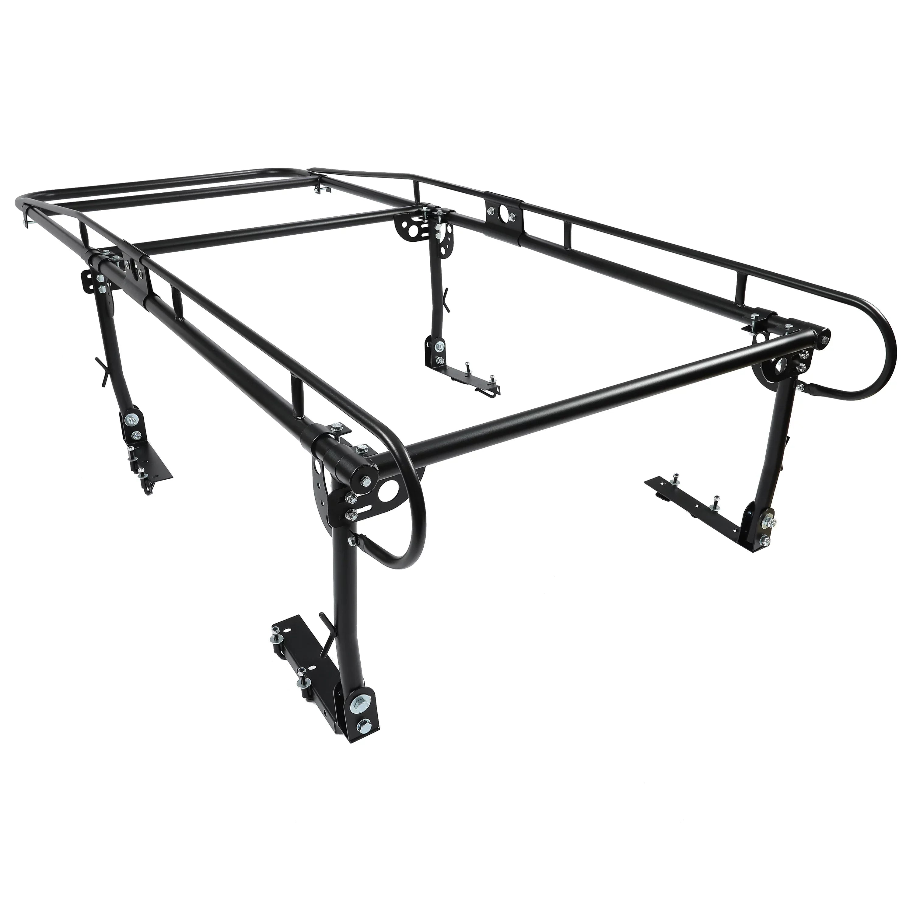 60" Over-Cab Truck Rack 1000 Lbs Adjustable Truck Ladder Rack Pickup Lumber Utility Kayak Rack Full Size
