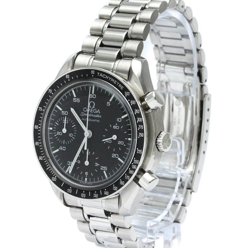 Pre-Owned Polished  Speedmaster Automatic Steel Mens Watch 3510.50  (Good)