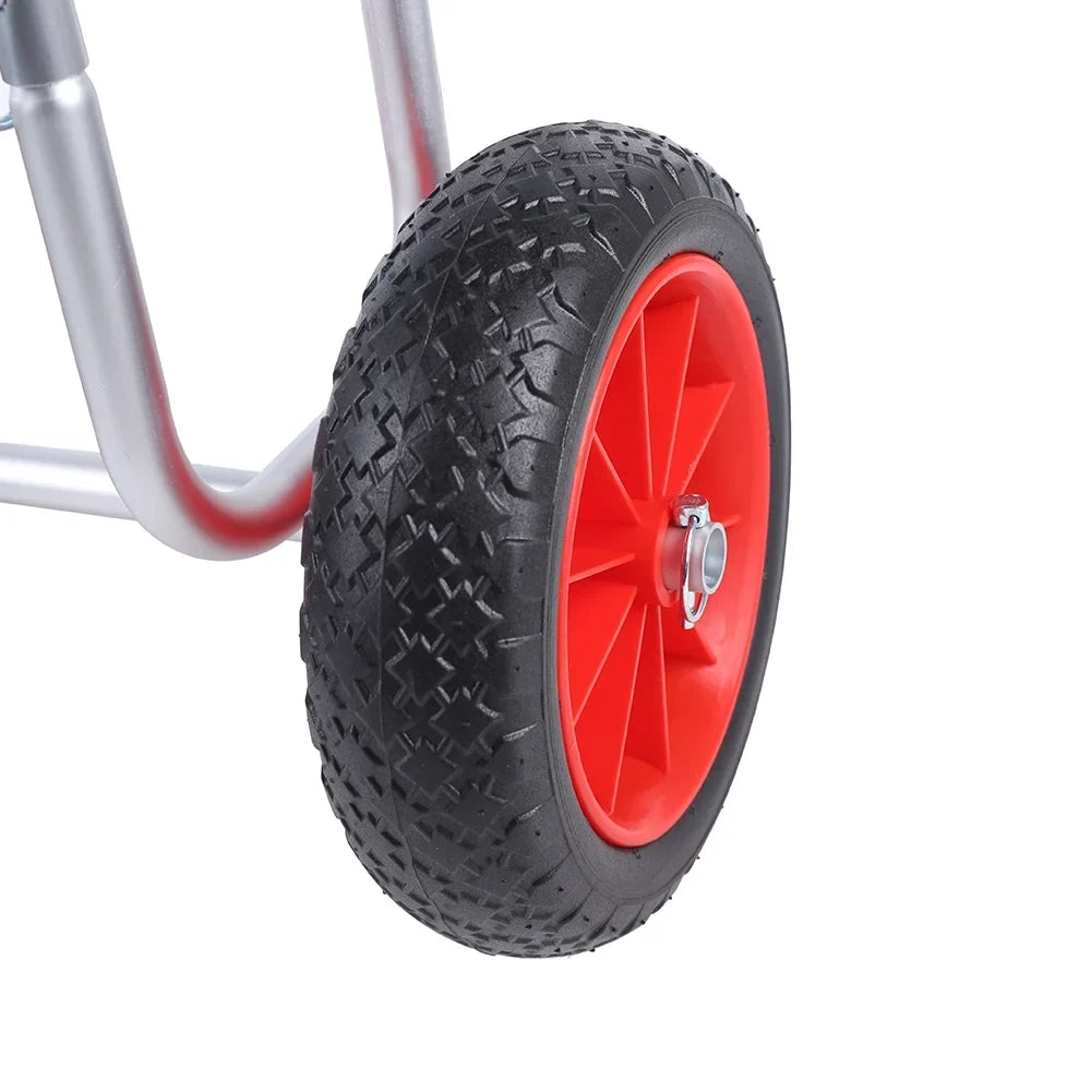 Portable Surfboard Beach Carrier Cart, Double  Airless Cart Beach Trailer, Aviation Aluminum Solid  Wheel Stand-Up Paddle Board Veneer Cart