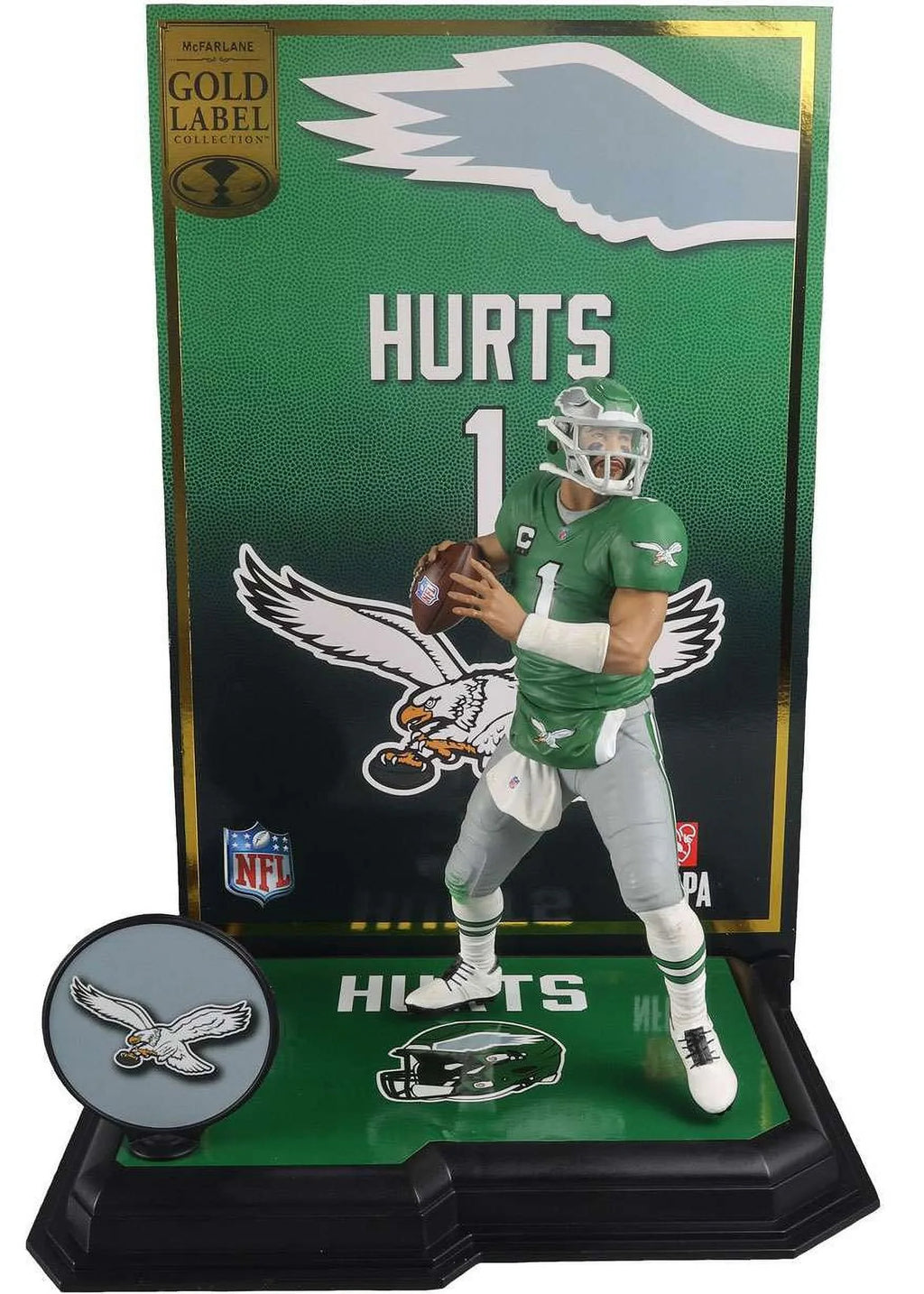 Jalen Hurts w/Kelly Green (Philadelphia) 7" Figure McFarlane