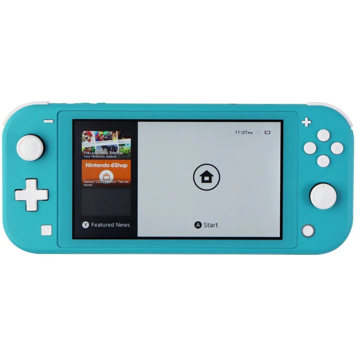 Restored Nintendo Switch Lite Hand-Held Gaming Console - Turquoise (-001) (Refurbished)