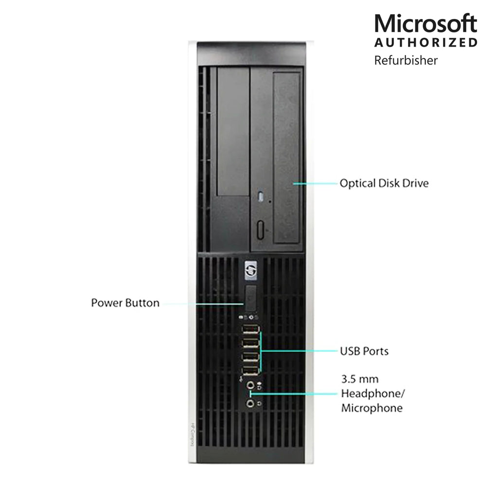 Hp Elite 8100  i5 Dual Core 3.2Ghz 8GB 1Tb Dvd WiFi Windows 10 Home WiFi - 1 Year Warranty