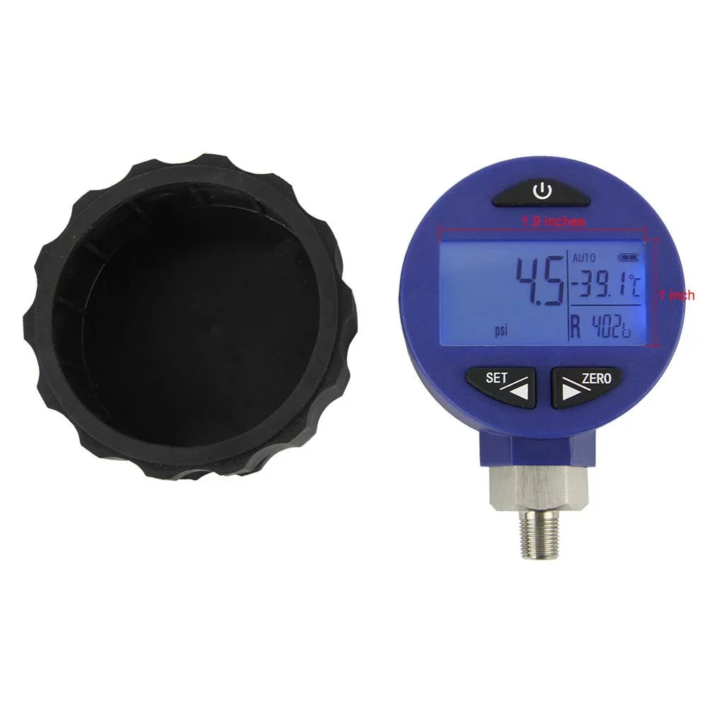 Elitech -30Pro Blue Digital  Pressure Gauge -14.5~500