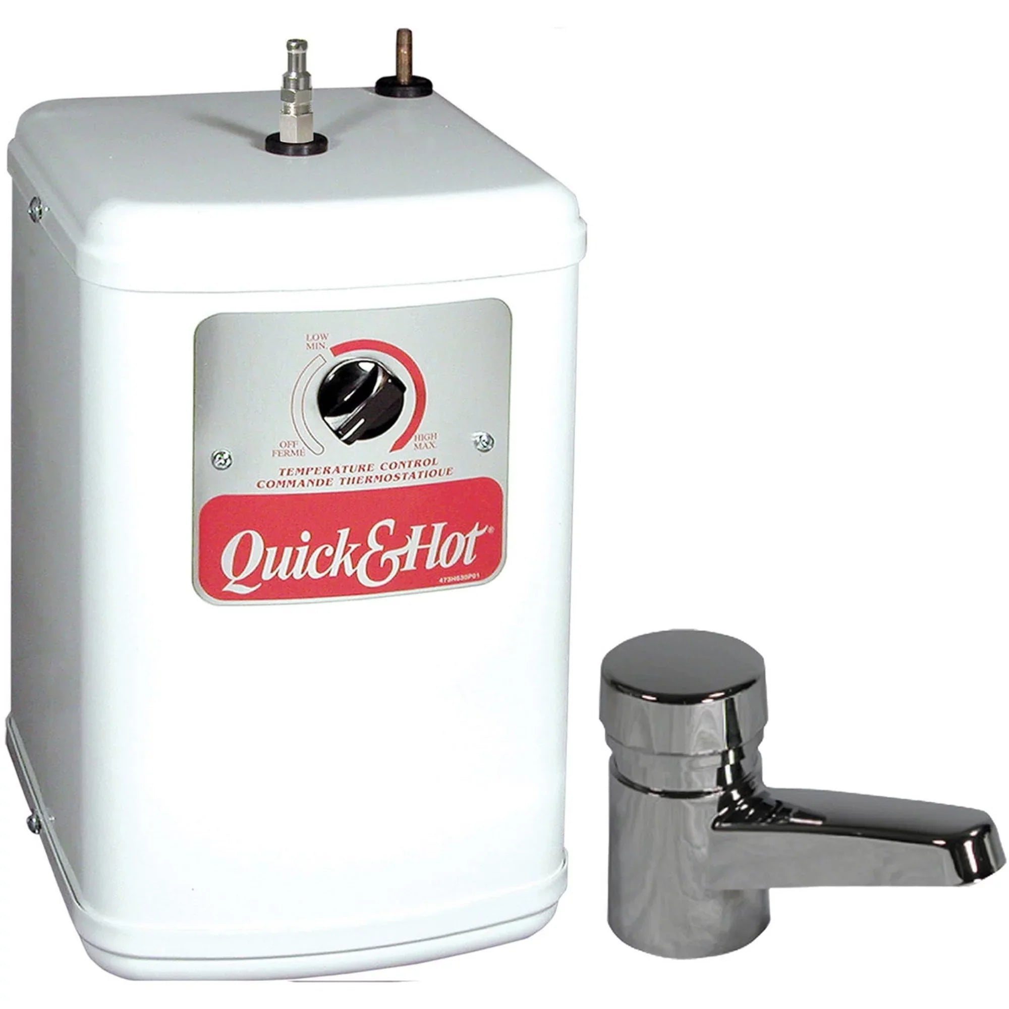 Waste King -- -510-- Hot Water Faucet with Tank, Chrome