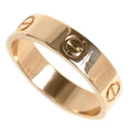 Pre-Owned   Pink Gold Love Ring  Size 23.5 64 7.0g Men's (Good)