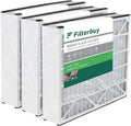 Filterbuy 16x25x3  8 Pleated   Furnace Air Filters for Trion Air Bear 255649-101 (3-Pack)