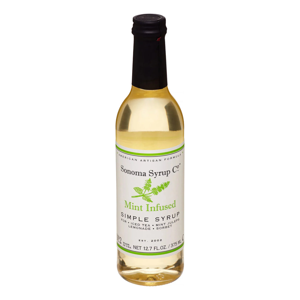 Mint Infused Simple Syrup