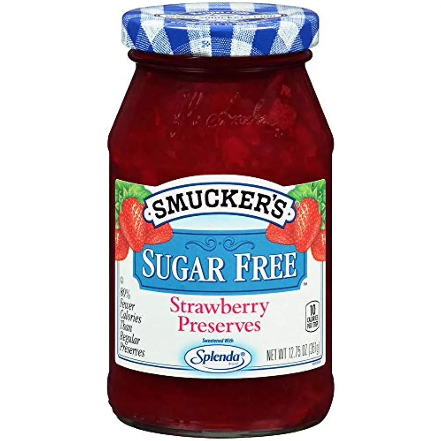 Smuckers Sugar Free Strawberry Preserves, 12.75 Ounce