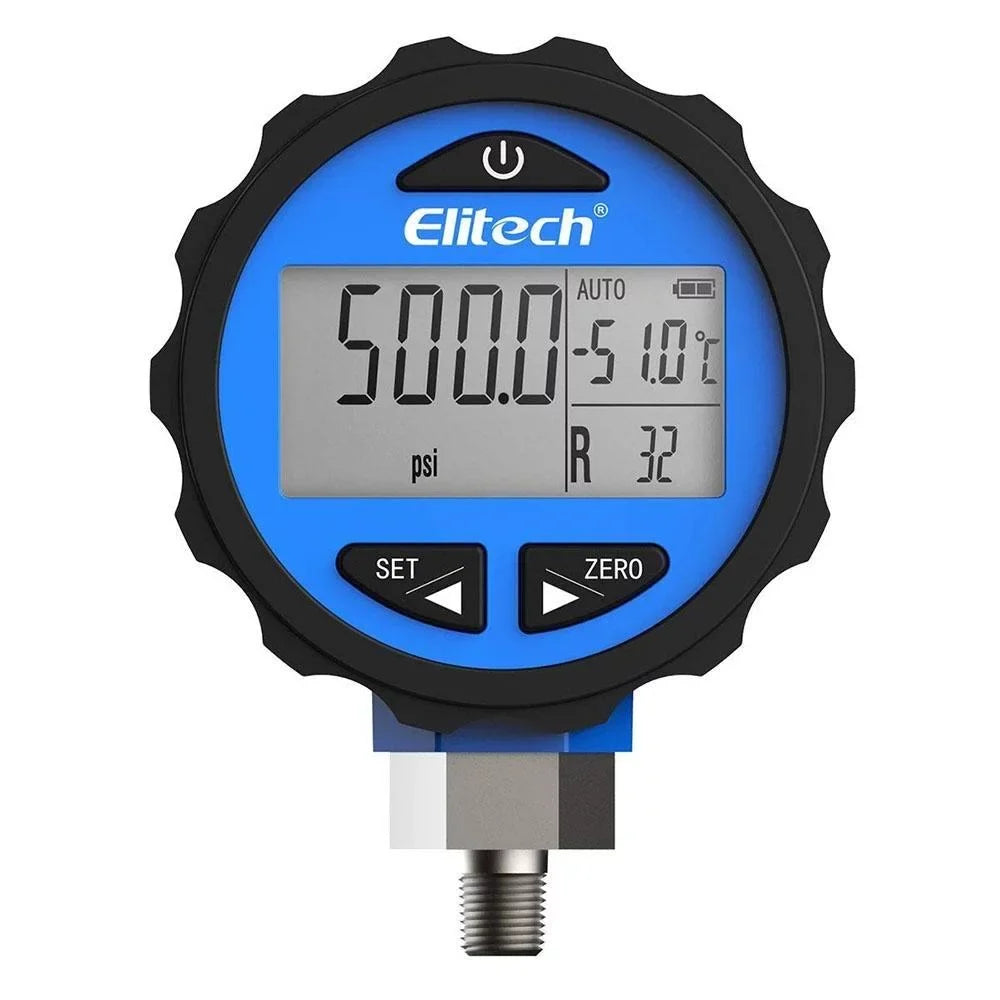Elitech -30Pro Blue Digital  Pressure Gauge -14.5~500