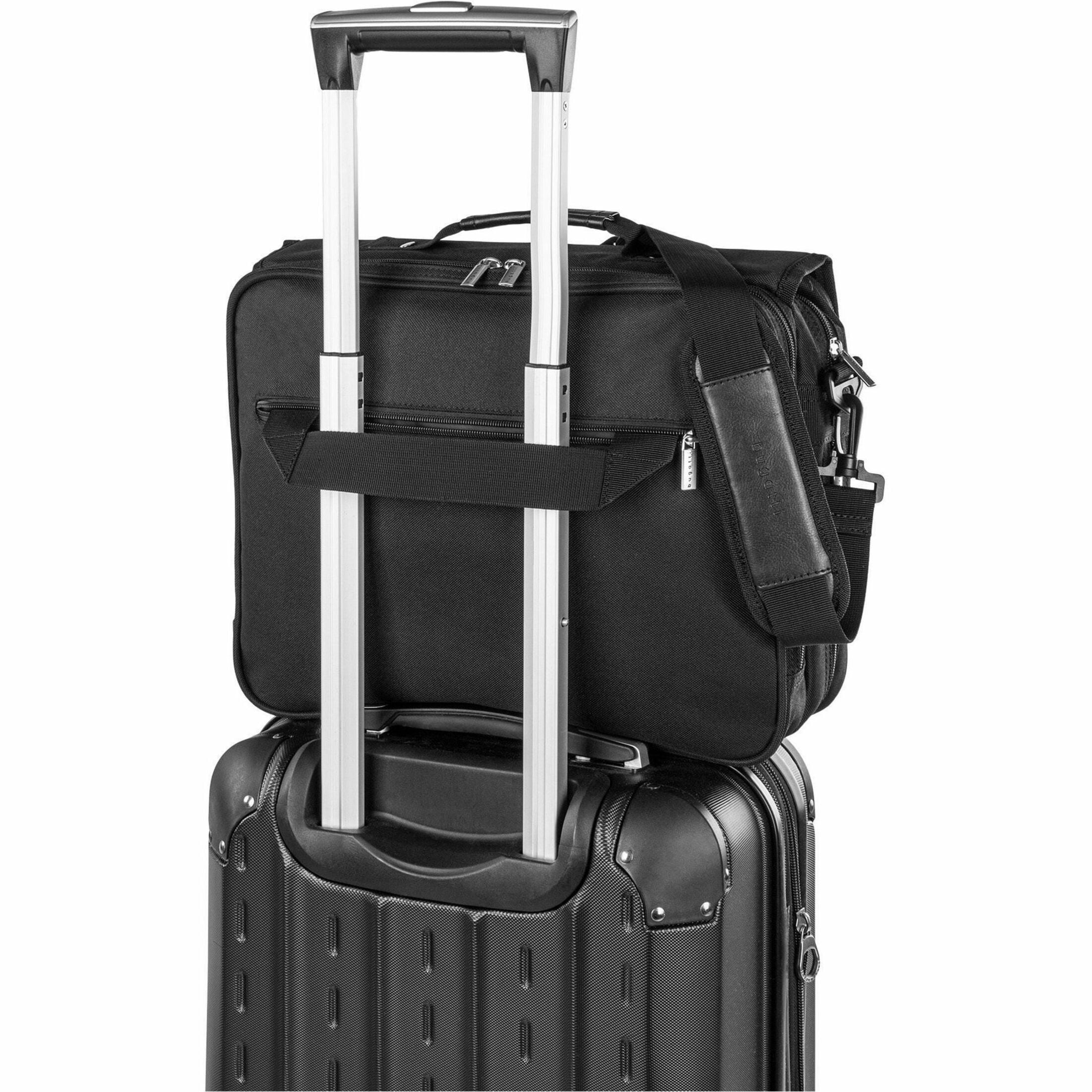 bugatti   Carrying Case (Briefcase) for 15.6" Notebook, Black