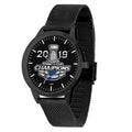 Game Time 2019 Champions St Louis Blues Watch Black Statement Modern Mesh Band