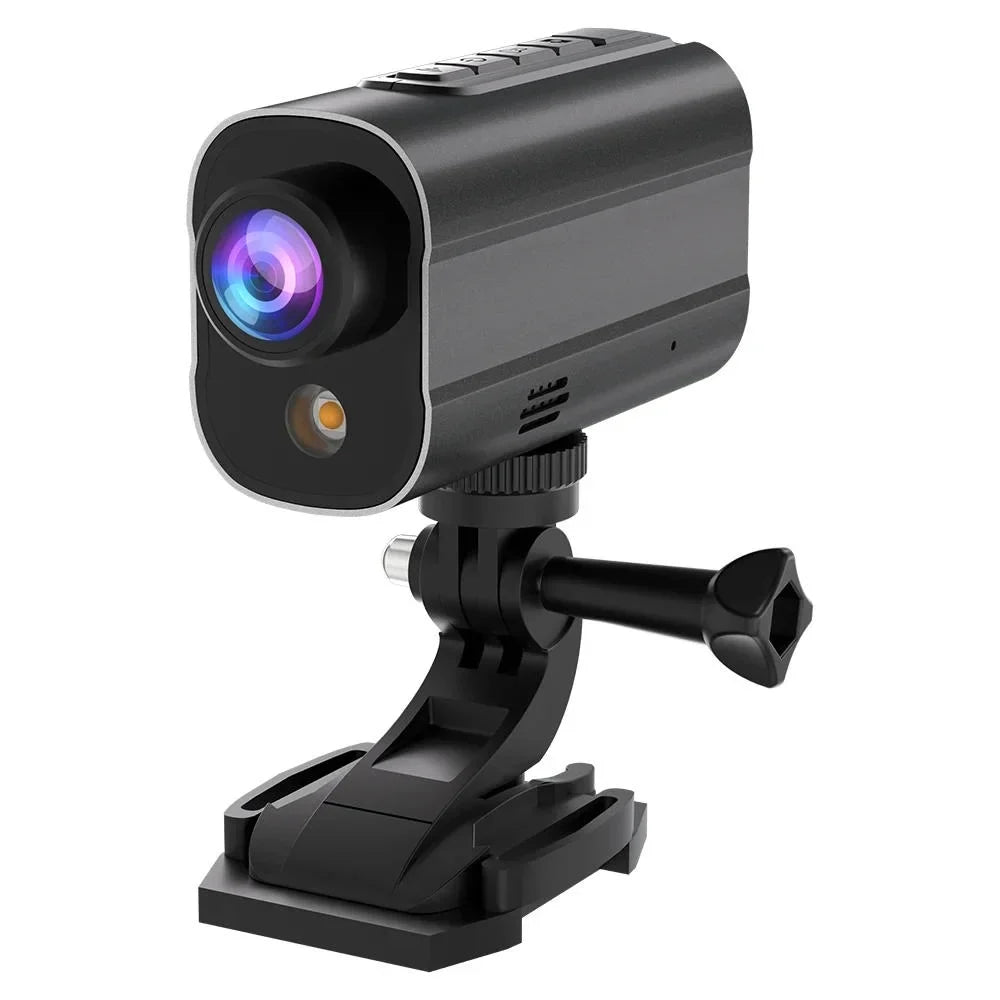 5K Action Camera Road Bike Motorcycle Helmet Camera Anti Shake Riding Bicycle Drive Recorder with Led Light WiFi Sport