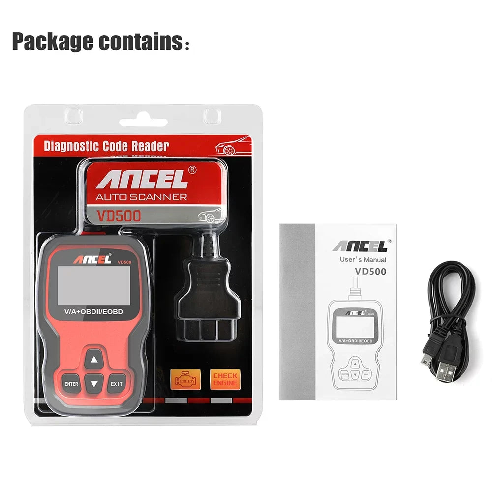 Ancel All System     Oil Automotive  Scanner   Throttle Adapation Code Reader for  Audi Skoda Seat Diagnostic Tool
