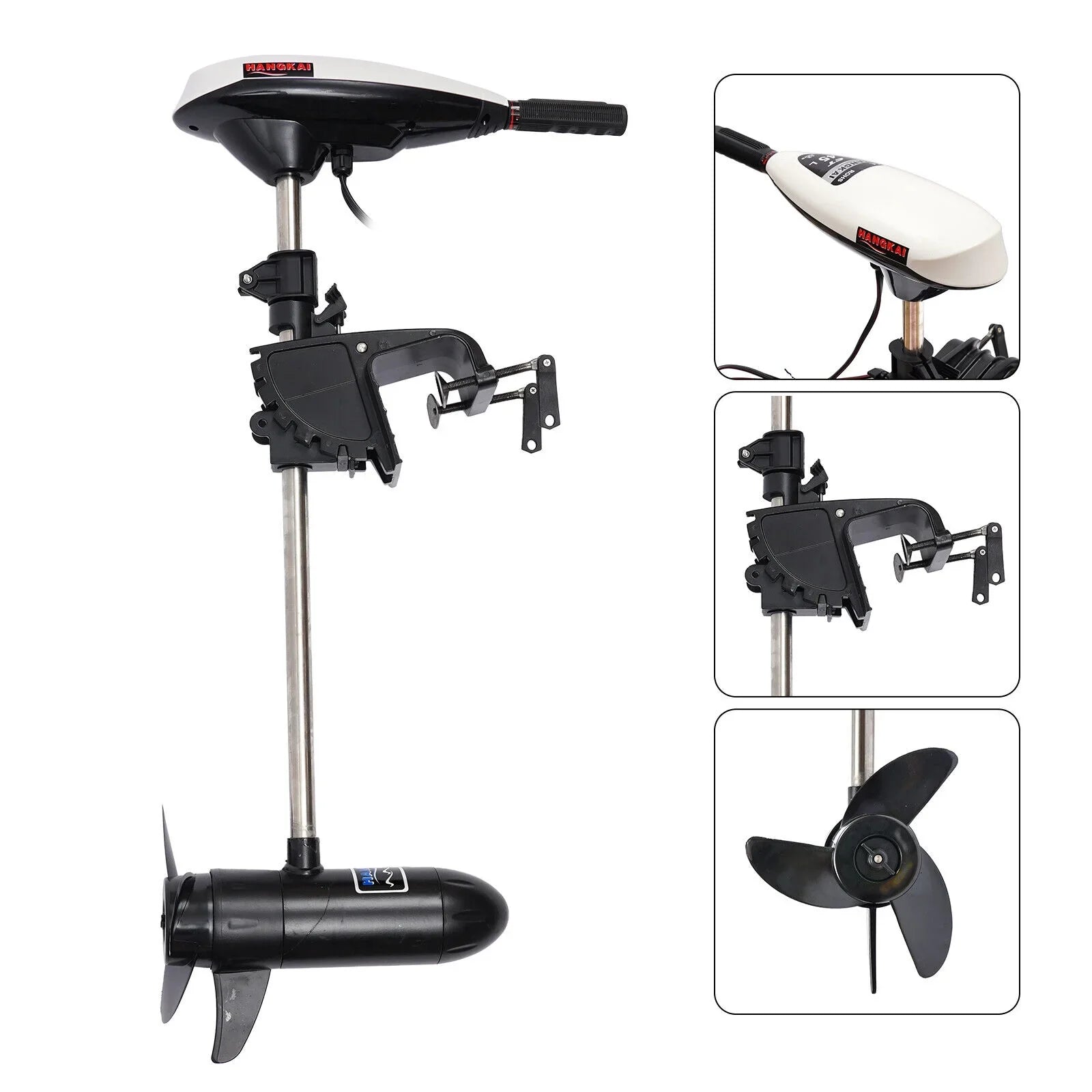 12V Electric Trolling Motor Outboard Motor Engine Fishing Boat Kayak Engine