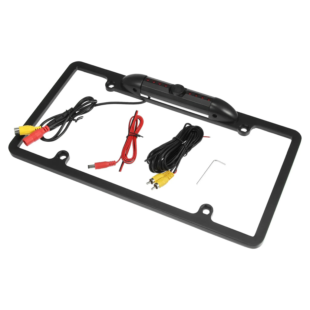 Backup Camera for Trucks License Plate Backup Camera for Car Waterproof Infrared Wide View Angle Rear View Camera
