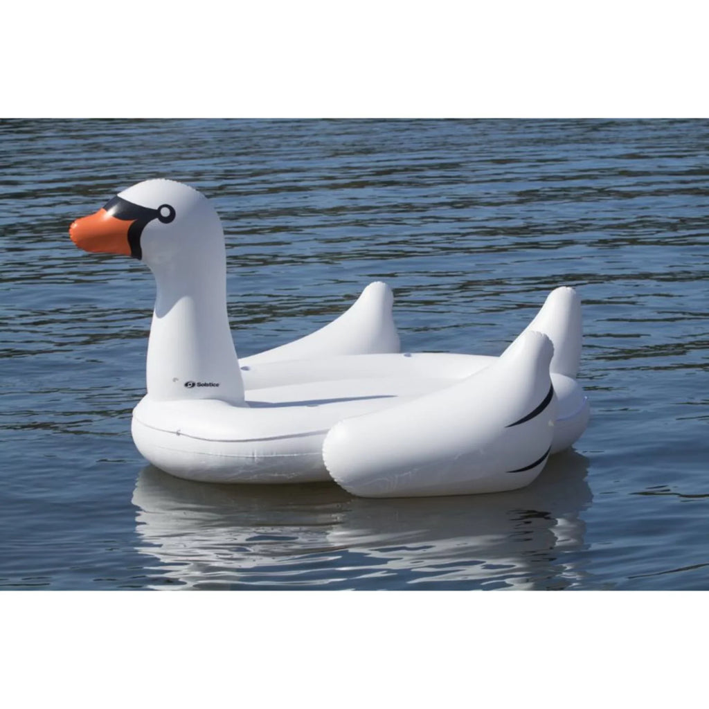 105" Inflatable Giant Swan Mega Island