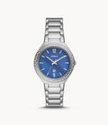 Fossil  Ashtyn Three-Hand Date Stainless Steel Watch