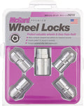 24215 Chrome Cone Seat Wheel Locks (  1.5 Thread Size) - Set of 4