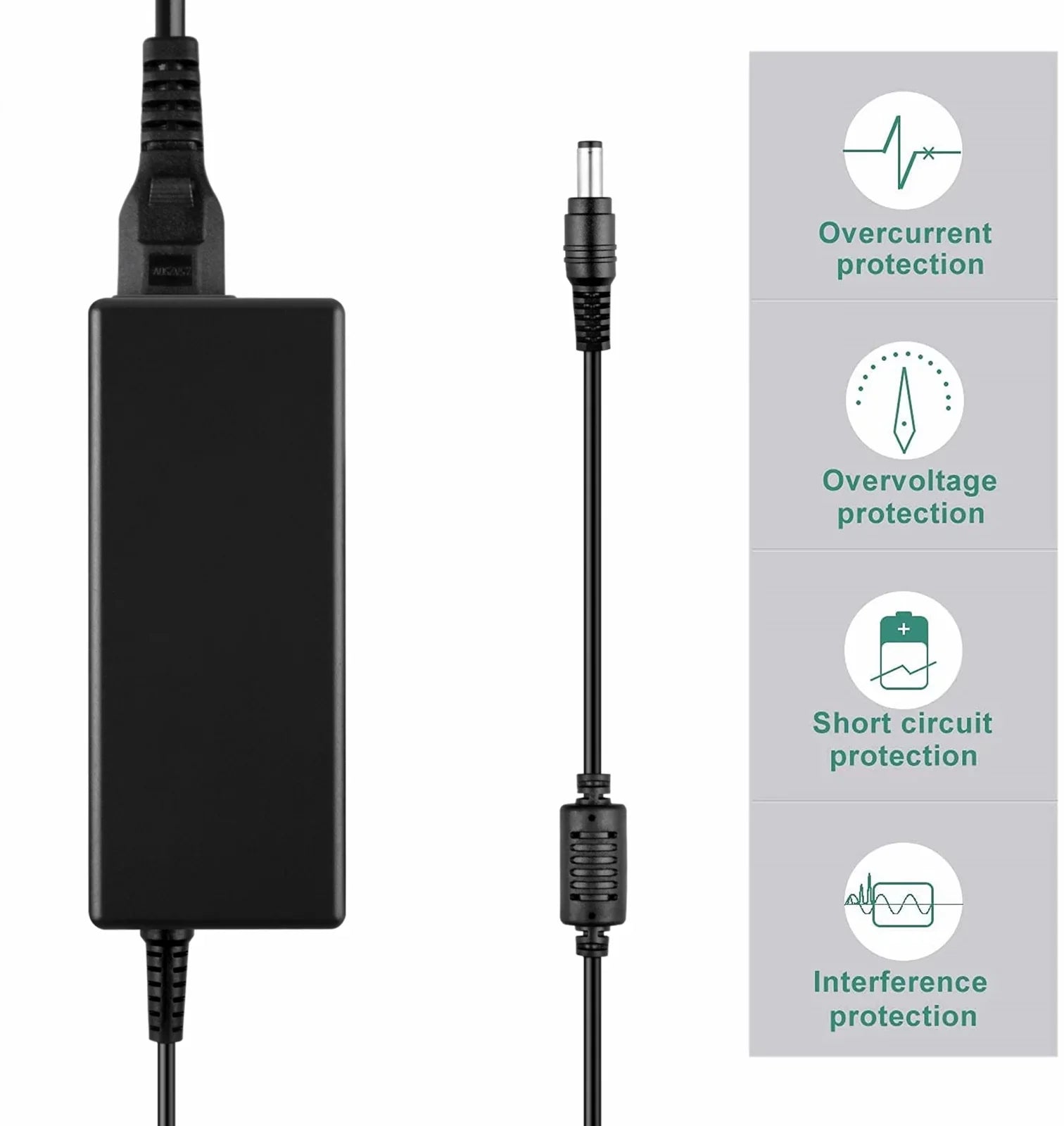 Compatible 90W Ac Adapter Charger Replacement for  Compaq Presario Cq50 Cq57 Cq58    G42t