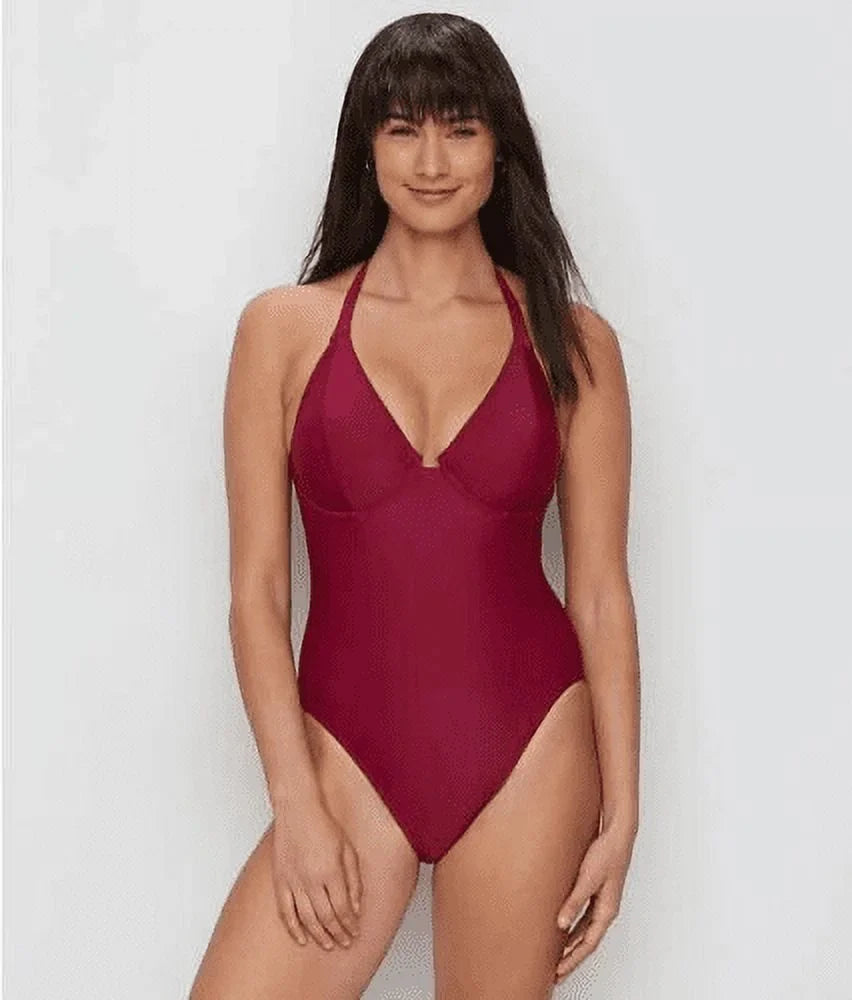 Miss Mandalay   Dune Underwire One Piece Swimsuit,  36G,  36F