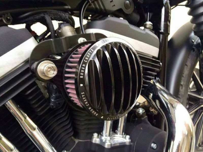 Air Cleaner Intake Filter System Kit for Harley-Davidson Sportster   1988-2015 in Silver