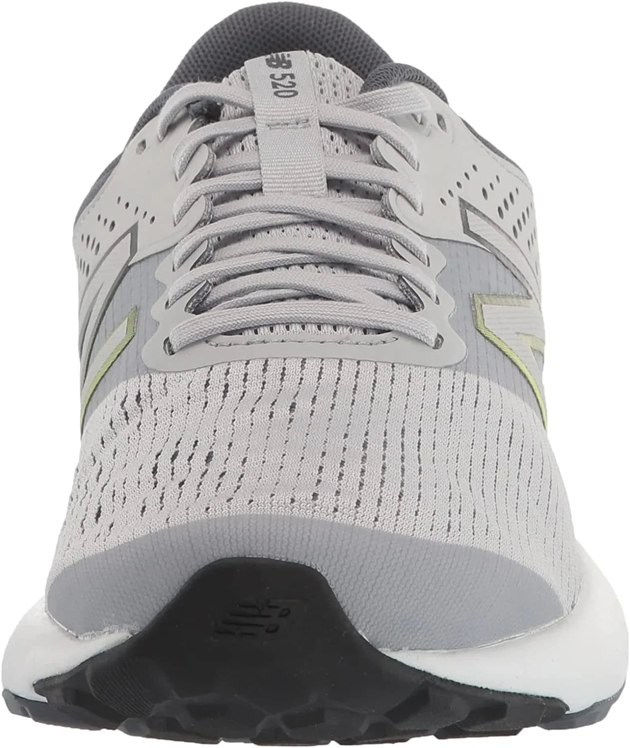 New Balance Men's 520  Running Shoe, Gray/Gray/Hilite, 12